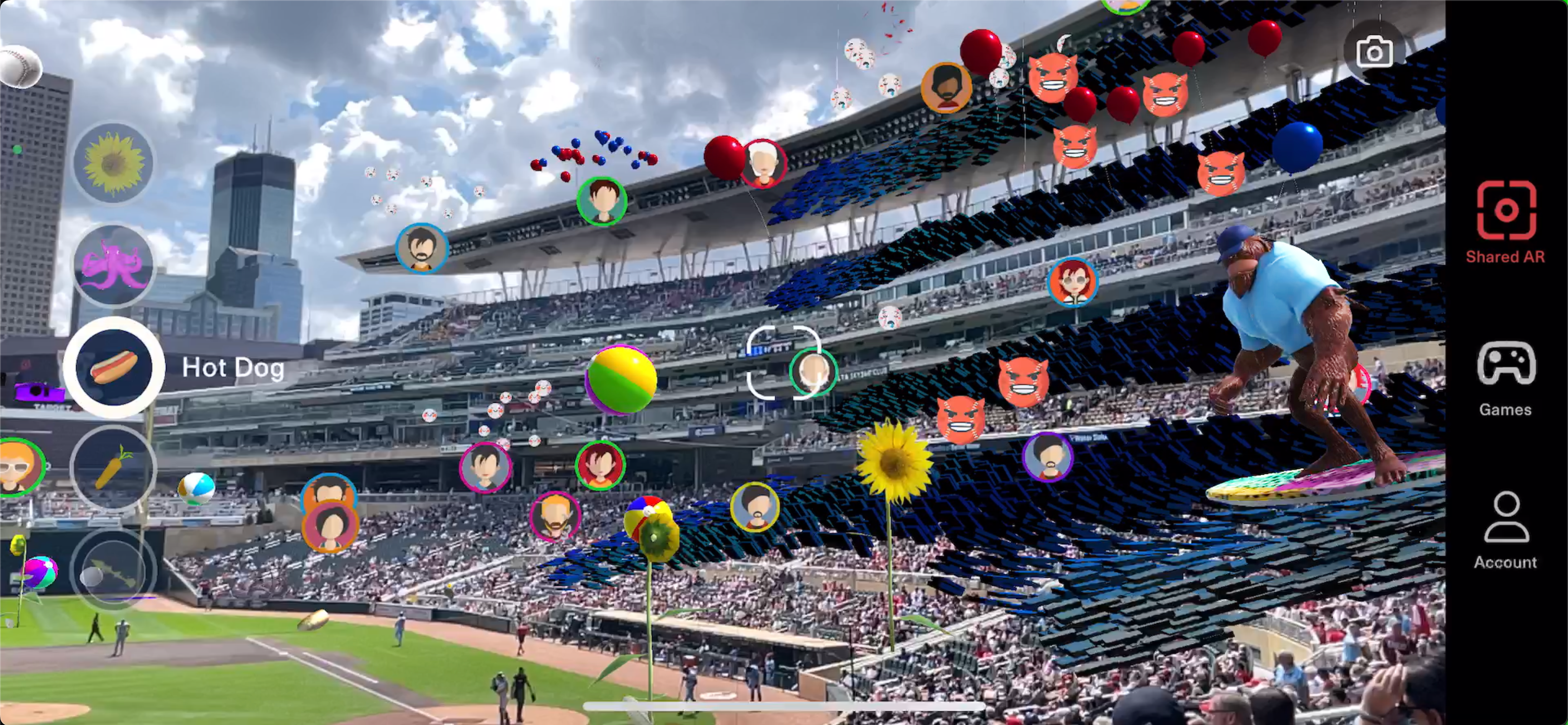 Stagwell The Minnesota Twins Bring ARound, First Shared Augmented Reality Experience in a Live Sports Venue, to Target Field