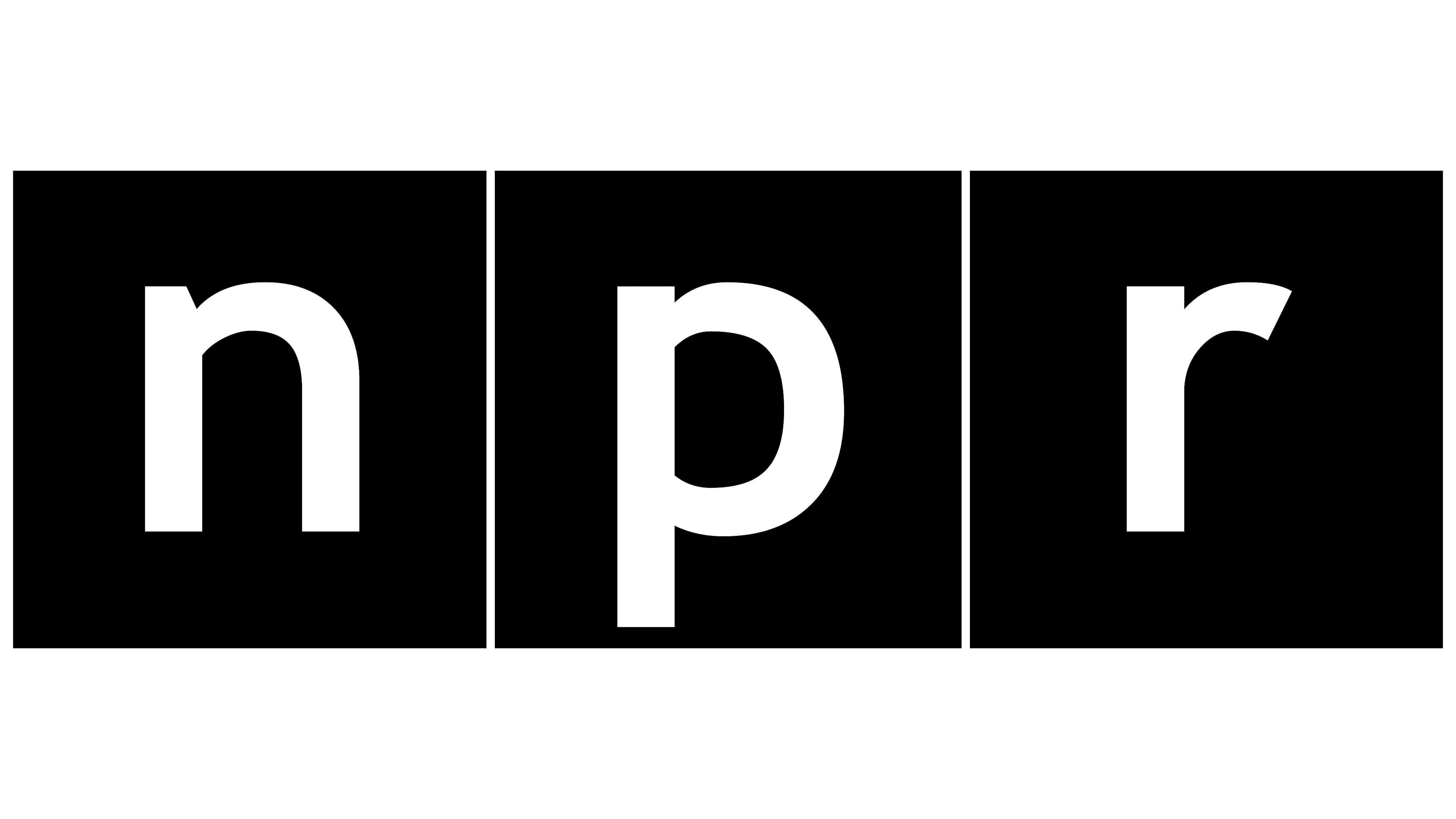 NPR logo black